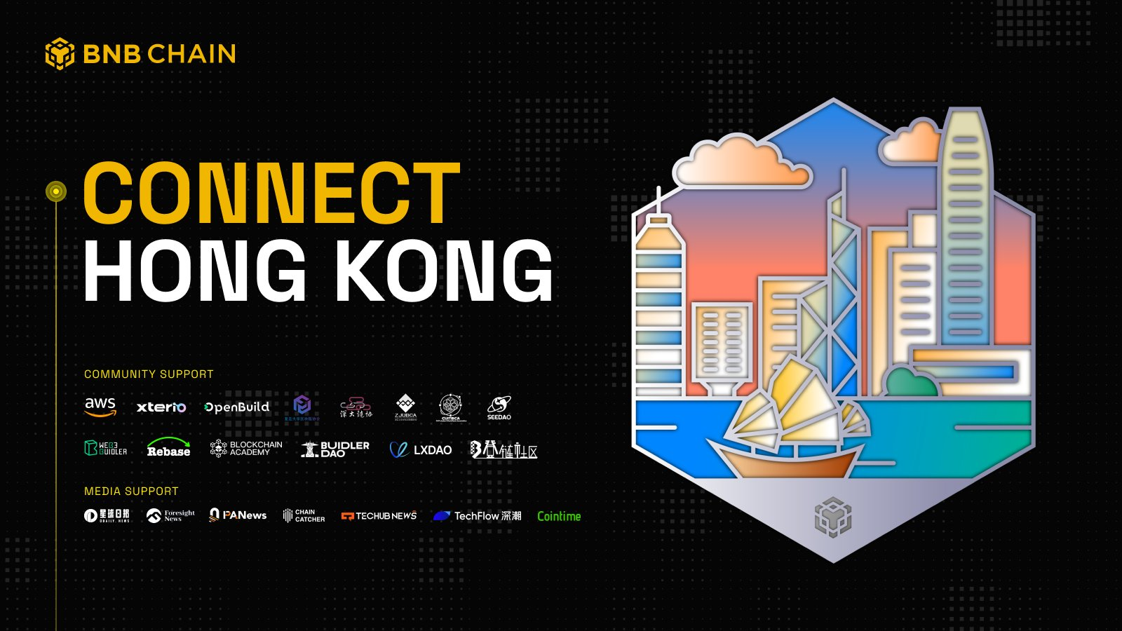 区块链学院集团亮相BNB Chain Connect - 香港